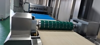 Four de cuisson tunnel entièrement automatique pour la production de snacks pour animaux, biscuits et gâteaux moelleux - Ligne de production de biscuits