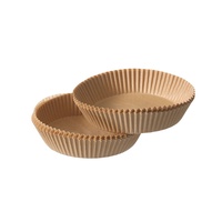 Vente directe usine – Papier de cuisson jetable pour friteuse à air, revêtement antiadhésif, résistant à l'huile, compatible four, en pâte de bois, résistant à la chaleur