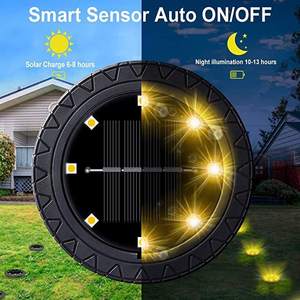 Usine bas <span class=keywords><strong>prix</strong></span> en gros paysage extérieur lampe de jardin étanche 8 Led <span class=keywords><strong>solaire</strong></span> pelouse led <span class=keywords><strong>lampadaire</strong></span> <span class=keywords><strong>solaire</strong></span> - Product Image 4