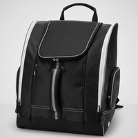 Sac à bottes de ski pour hommes, bagage de voyage pour ski/snowboard, fermeture éclair, sac de rangement pour équipement et chaussures, sacs à dos