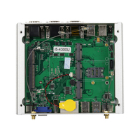 Mini ordinateur de bureau Intel Core i5 8250U i7 7500U HD MPCIE Support MSATA Fanless ordinateur industriel