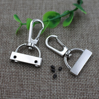 25mm Métal Sangle Boucle Alliage Bagages Accessoires Téléphone étui Lanière Crochet Printemps Boucle Matériel en Stock