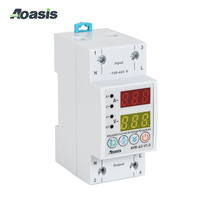 Relais de protection de courant et de tension réglable AVR-63 de haute qualité, 63A, 230V, haute tension 230V à 300V, basse tension 120V à 210V