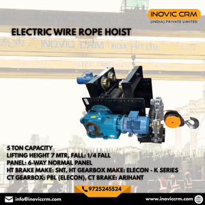 Compre un Polipasto Eléctrico de Cable para Grúa EOT |   Solución confiable de elevación por cable para usos industriales: Polipasto eléctrico de cable metálico - Product Image 4