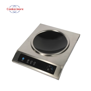 מטבח comercial 5000w נירוסטה עקום אינדוקציה Wok סיר סיר מסחרי אינדוקציה סיר מסחרי - Product Image 3