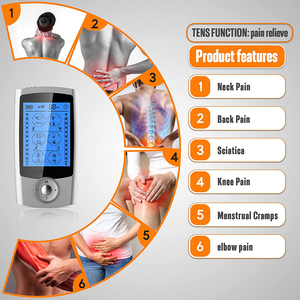 Máy Mát Xa Xung Không Dây Hàng Chục, Máy Mát Xa Trị Liệu Bằng Xung Lực - Product Image 4