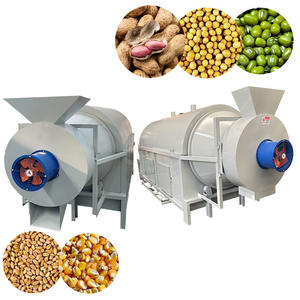 เครื่องอบแห้งแบบหมุนไฟฟ้า220V สำหรับเมล็ดข้าวโพดกาแฟถั่วเหลืองขี้เลื่อยไม้ขี้เลื่อยเครื่องอบแบบดรัม200kg-5000ความจุกิโลกรัม/ชั่วโมง - Product Image 5