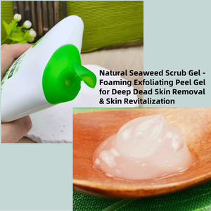 <span class=keywords><strong>Gel</strong></span> exfoliante de algas marinas OEM/ODM, <span class=keywords><strong>gel</strong></span> exfoliante espumoso, fórmula Natural para limpieza profunda de la piel, limpiador Facial Borrador de piel muerta - Product Image 2