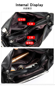 New High Quality Women Messenger Bags for Women PU Leather Handbags Crossbody Bags Ladies Designer Shoulder Bags <b>Tote</b> Top-handle - Product Image 5