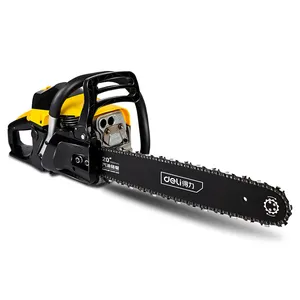 Gasoline Chain Saw 20in Tree Cutter Machine Chainsaw Oil And Gasoline Can Petrol / Gas