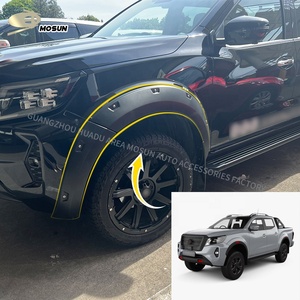 Protector de guardabarros de bolsillo para <span class=keywords><strong>NISSAN</strong></span> <span class=keywords><strong>NAVARA</strong></span> <span class=keywords><strong>NP300</strong></span> 2021+ ABS Doble Cabina, arco de rueda 2024 2025 - Product Image 3