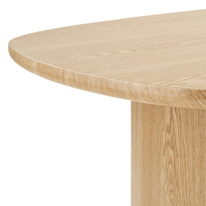 Meja Makan gaya kontemporer mewah furnitur meja makan kualitas tinggi 6 8 meja makan untuk kursi Restoran bahan kayu Oak Oval - Product Image 4