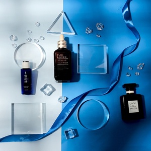 Trasparente acrilico Prop ornamento piatto trasparente di cristallo sfondo <span class=keywords><strong>con</strong></span> cerchio a forma di triangolo rettangolare a forma di fiore del cuore - Product Image 4