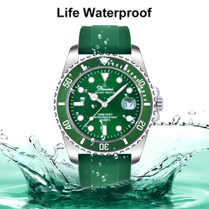 맞춤형 클래식 로고 남성용 쿼츠 시계 5bar 방수 IP68 비즈니스 럭셔리 캐주얼 손목시계 남성용 시계 여성용 시계 - Product Image 3