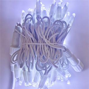 Decoración navideña al aire libre impermeable 5M 50leds Cable de goma Hada cadena luz fiesta suministros Lampara LED - Product Image 5