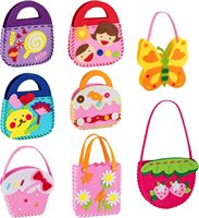 Tournesols 2025 flambant neuf bricolage Mini sac à main Kit autre fantaisie et science-fiction créatif couture collage artisanat jouet pour les activités amusantes des enfants