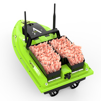 Nouveau bateau à appâts RC haute vitesse V600 500M avec double batterie, 12 heures d'autonomie, grands bacs de 3 kg, pour la pêche à la carpe en filet.