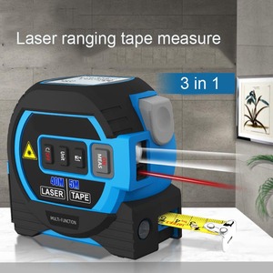 Bán buôn probon 3 trong 1 thông minh hiển thị kỹ thuật số thông minh thép đo băng 40m Laser khác nhau, Băng biện pháp - Product Image 3