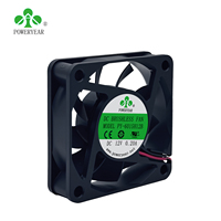 POWERYEAR Source Factory CE UL Low Noise Dc Brushless Fan 3pin 60mm 5v 12v Dc Cooling Fan Motor 60x60x10