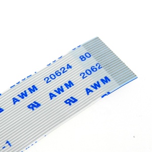 Preços EXW Cabo Flexível Plano FFC Tipo B de 0,5mm Pitch 24pin 150mm Longo AWM 20624 80C <span class=keywords><strong>30V</strong></span> VW 1 para Computador - Product Image 6