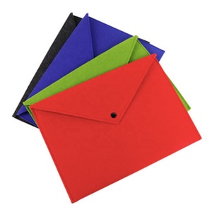 Bán Sỉ Túi Đựng Tài Liệu Văn Phòng Phẩm Cho Trường Học Văn Phòng Túi Giấy Quảng Cáo Logo Theo Yêu Cầu Túi Đựng Tài Liệu Nỉ A4 - Product Image 3