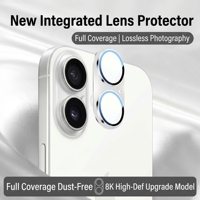Protection d'objectif d'appareil photo en verre saphir 9H de qualité AAA, anti-reflet, anti-traces de doigts, entièrement enveloppante, pour 18 OEM ODM