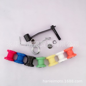 Tendeur de chaîne réglable pour moto et VTT, poulie pour véhicules tout-terrain et accessoires de roues de moto - Product Image 3