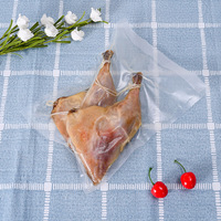 Sacs alimentaires en plastique laminés imprimés sur mesure, sacs d'emballage, sacs de rangement transparents, sacs sous vide pour aliments