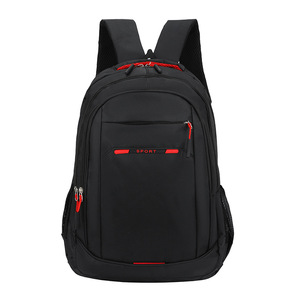 Laptop <b>Backpack</b> Large Capacity <b>Computer</b> Interlayer Business Travel Unisex Solid Color Contrasting Stitching Spring 2026 - Product Image 5