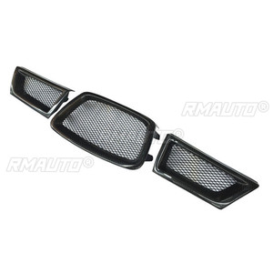 ตะแกรงกันชนหน้ารถยนต์คาร์บอนไฟเบอร์แท้ 3 ชิ้น สำหรับ Subaru Impreza WRX STi รุ่นที่ 9 ปี 2006-2007 ตะแกรงแต่งสำหรับรถแข่ง - Product Image 3