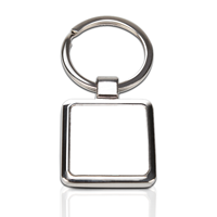Llavero Metálico para Sublimación, Regalos Personalizados con Diseño Personalizable para Impresión por Transferencia de Calor