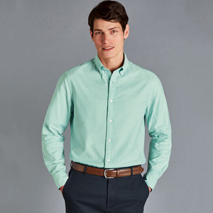 Camisas <span class=keywords><strong>de</strong></span> <span class=keywords><strong>Vestir</strong></span> Oxford <span class=keywords><strong>de</strong></span> Manga Larga <span class=keywords><strong>para</strong></span> <span class=keywords><strong>Hombre</strong></span>, Estilo Clásico <span class=keywords><strong>para</strong></span> Oficina y Negocios - Product Image 2