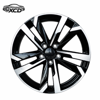 Nuevas Llantas de Aleación de Alto Rendimiento con Tecnología Flow-Forming de 17-20 Pulgadas 5x112, Cara Mecanizada Negra, Marca XCD, 1 Año de Garantía