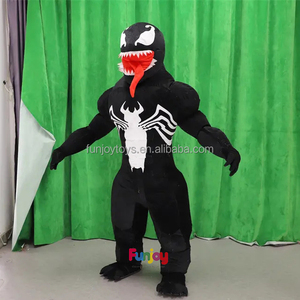 Costume de mascotte gonflable <span class=keywords><strong>Venom</strong></span> pour adultes, pour la publicité et la promotion de personnages de dessins animés sur le thème du cinéma - Product Image 3