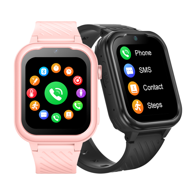 Wonlex KT15 Pro 1.85 Inch Big Screen GPS Android Smartwatch With 4G Video Call Compass Remote Control Answer Call Features