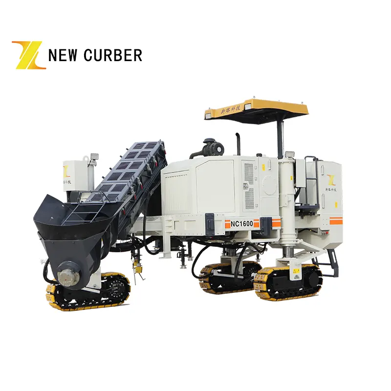 China nova curber nc1600 máquina de concreto de curvatura de alta velocidade guardão formada máquina