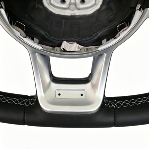 Volant de direction de haute qualité avec surpiqûres pour VW <span class=keywords><strong>Golf</strong></span> GTI GTD <span class=keywords><strong>GTE</strong></span> 6 7 5 <span class=keywords><strong>4</strong></span> 7.5 3 R MK6 MK7 7R 7.5R R7 6R - Product Image 5