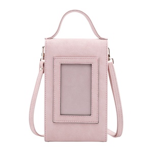 Boshiho - Bolso Bandolera de PU para Mujer, con Compartimento para Teléfono Celular, en Oferta - Product Image 1