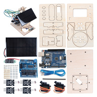 Kit d'équipement de suivi solaire intelligent Tscinbuny Compatible pour le kit d'apprentissage de la carte de développement de programmation Arduino