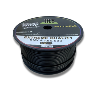 <span class=keywords><strong>Cable</strong></span> <span class=keywords><strong>DMX</strong></span> 512 de 110 Ohmios Blindado - Bajo Ruido para Pequeñas Fiestas de DJ/Escenarios Domésticos Rollo de 100m - Product Image 6