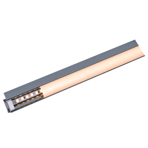 Bande lumineuse <span class=keywords><strong>LED</strong></span> pour armoire de <span class=keywords><strong>cuisine</strong></span>, 12/24VDC, 3000-6000K, aluminium moderne, éclairage vertical, longueur personnalisable, panneau arrière - Product Image 3