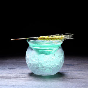 <span class=keywords><strong>Triangle</strong></span> de tasse en <span class=keywords><strong>verre</strong></span> Martini de luxe de barre drôle de bore élevé avec la tasse créative glacée de base - Product Image 5