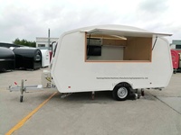 Mini-caravane de voyage moderne avec capacité de couchage pour 2 personnes en promotion