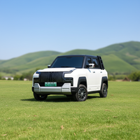Véhicule électrique DJ Passenger Jeep SUV, autonomie NEDC 101~200 km, puissance moteur 50 kW, batterie lithium 60V 200Ah, moteur 3500-5000W, vitesse 55 km/h