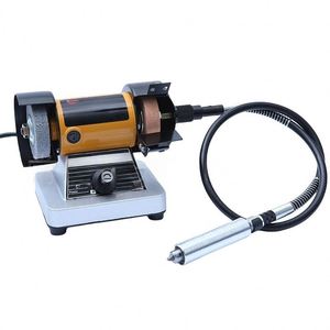 Meuleuse d'établi pour polissage, meulage du jade, travail du bois, gravure de bijoux, avec meule abrasive, machine de tournage - Product Image 4