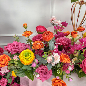 New Arrival Flower Arrangement flower arch madame Artificial Silk Flower Arch Wedding decoration - Product Image 4
