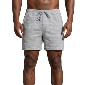 High Ventilation Sports Shorts Men Quick Dry <b>Mesh</b> Panels Breathable Design Elastic Waist Drawstring Closure Comfort Gym Fitness - Product Image 1