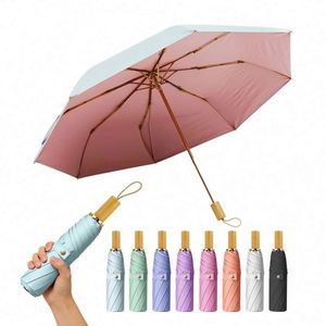 Parapluie pliant automatique de haute qualité, best-seller, avec impression de logo, pour la pluie - Product Image 2