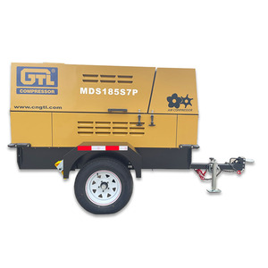 เครื่องอัดอากาศแบบสกรูเคลื่อนที่ 185cfm 5.2 ลบ.ม./นาที 7 บาร์ - Product Image 2