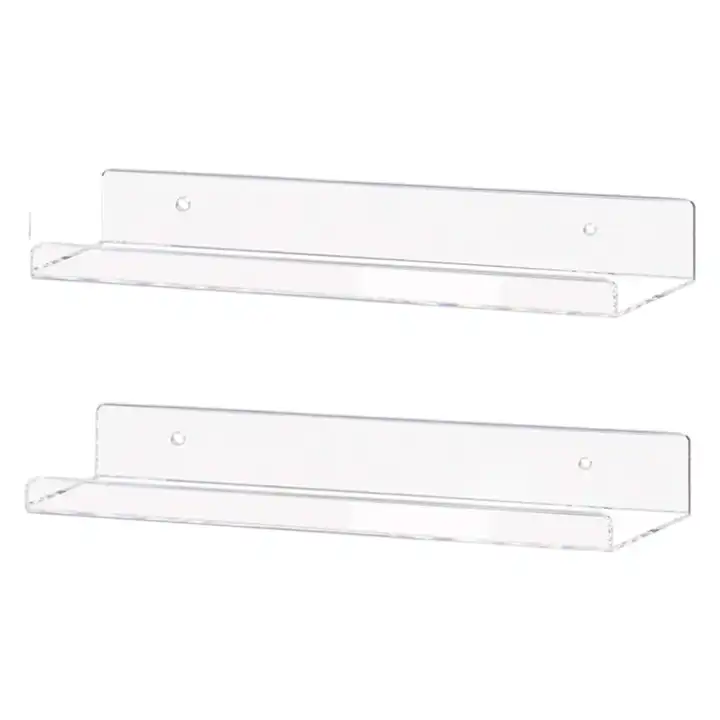 Floating Plexiglas Toy Display Shelf Clear Acrylic Wall Organizer Shelves -  China Acrylic Shelves and Acrylic Shelf price